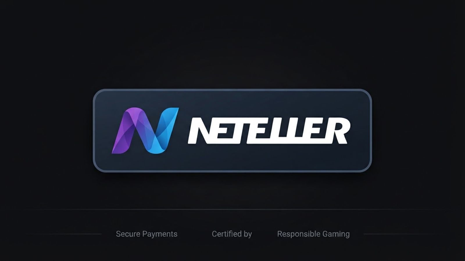 Badge de paiement Neteller violet